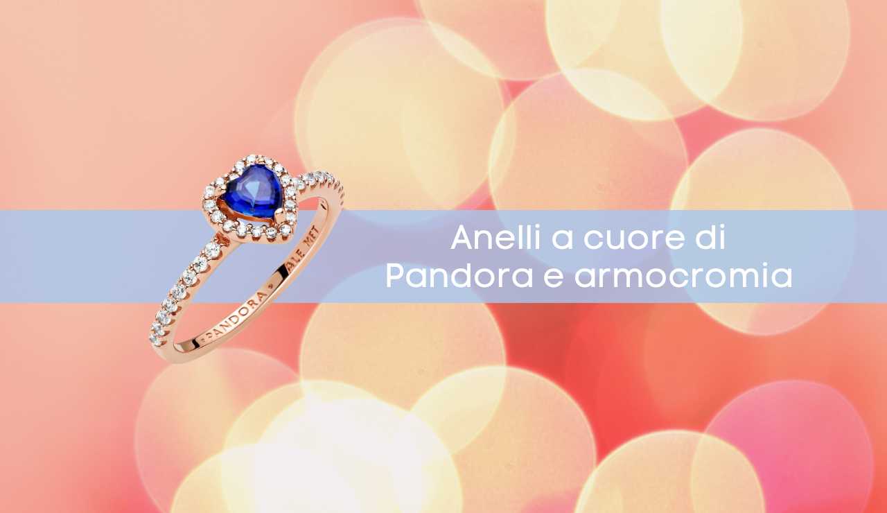 anelli a cuore pandora - modaeimmagine.it