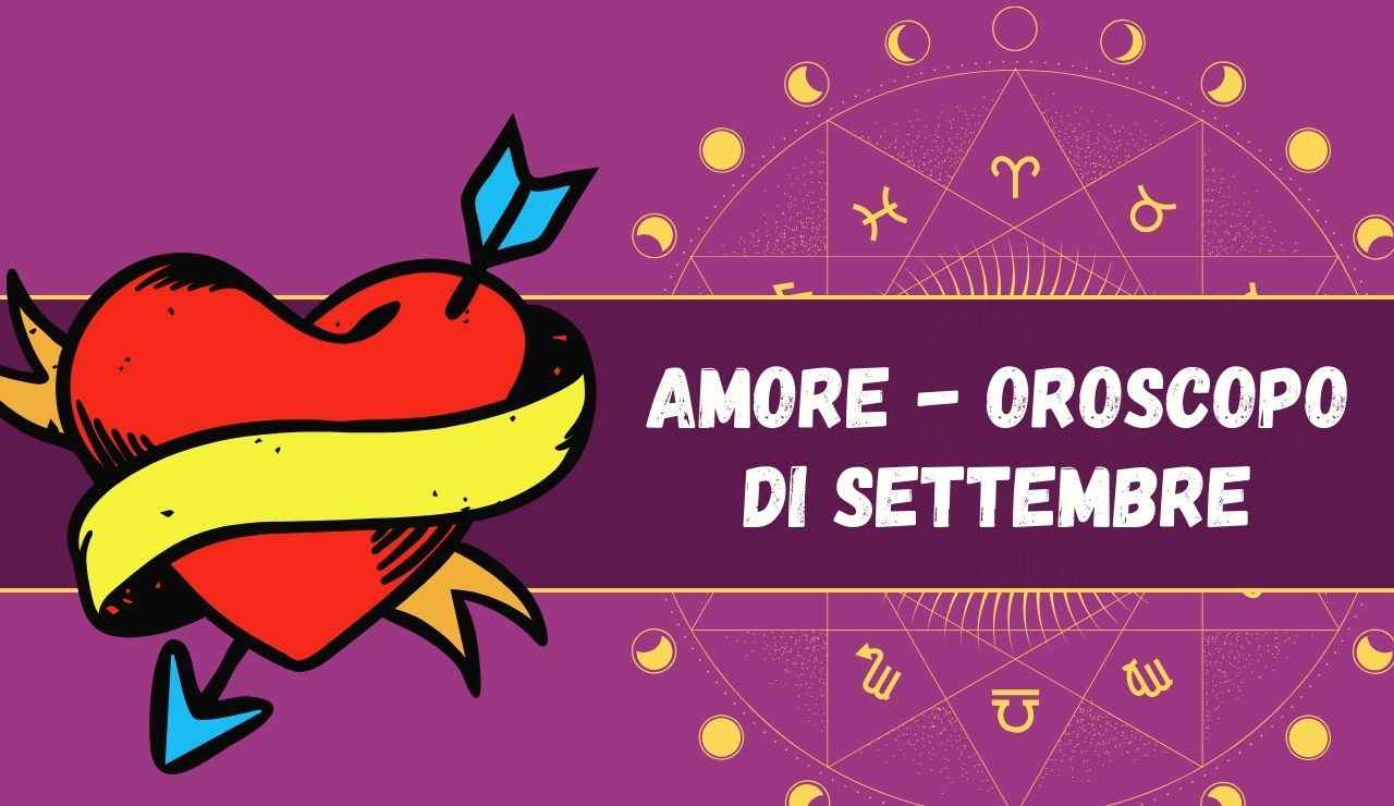 oroscopo amore settembre 2023 